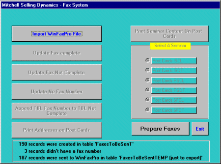 Import List of Sent Faxes and Update Database (28228 bytes)