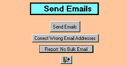 Auto-Email main menu